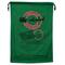 19" x 26" Express Delivery Green Christmas Cotton Drawstring Bag